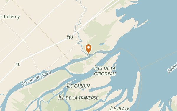 Carte — Pourvoirie Stéphane Marin