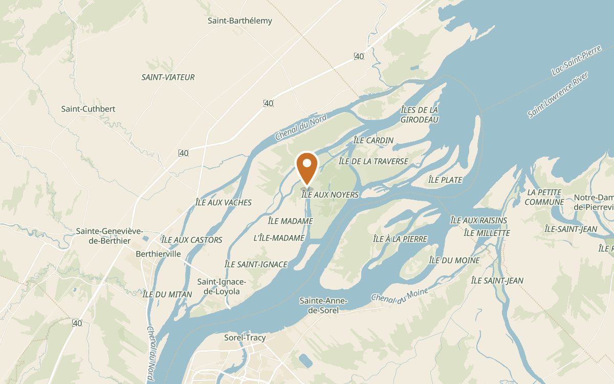 Guy Mayer — locator map
