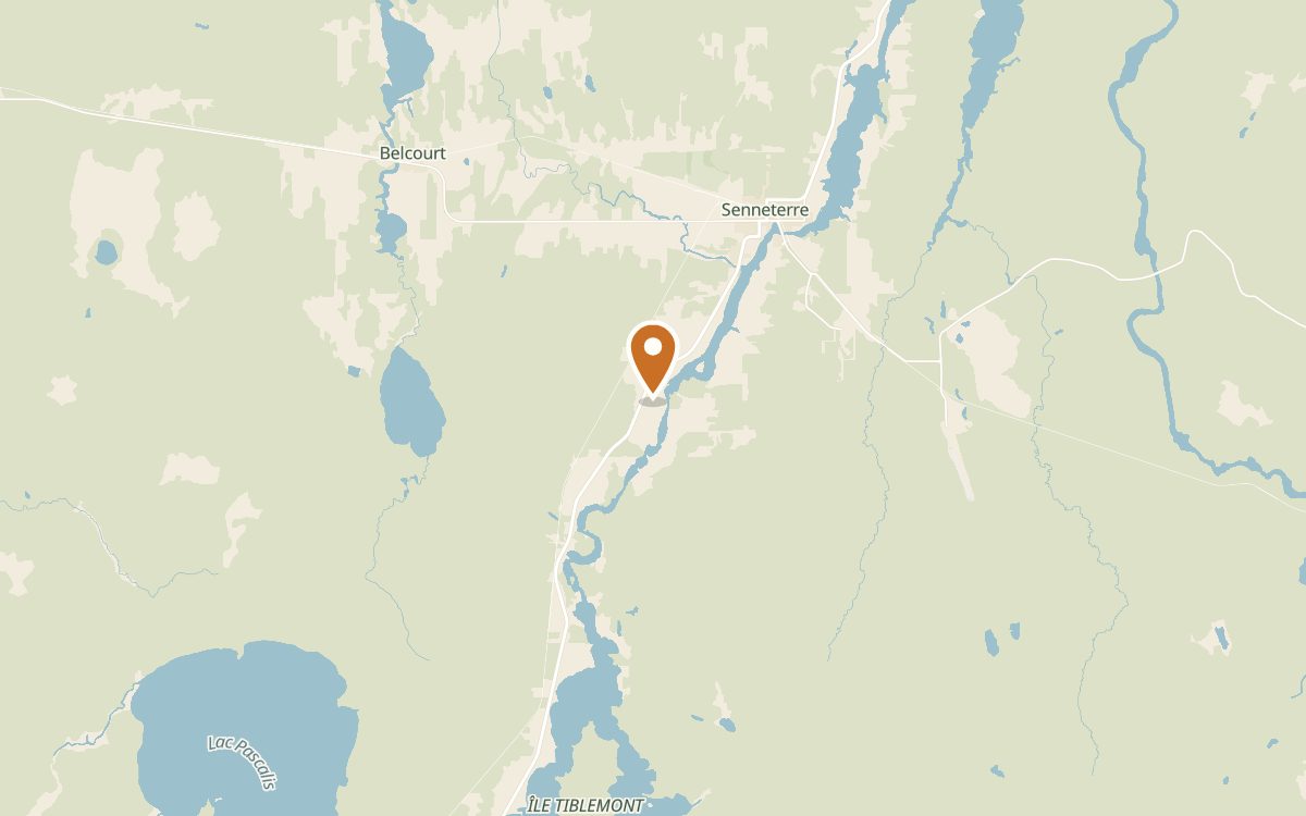 Aventures KM — locator map