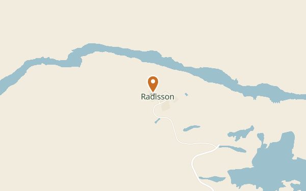 Carte — Pourvoirie Radisson Lg2