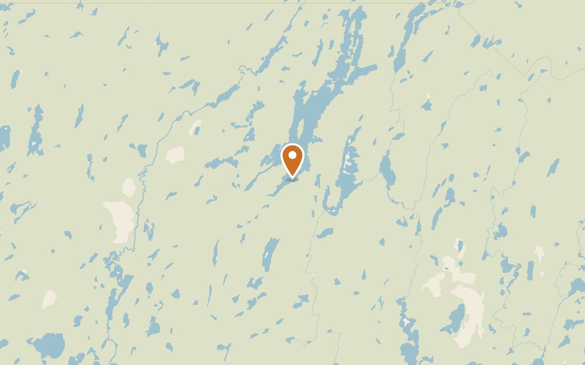Pourvoirie du Lac Baptiste — locator map
