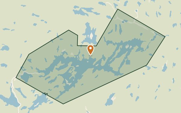 Carte — Chalet du Lac Mcgillivray