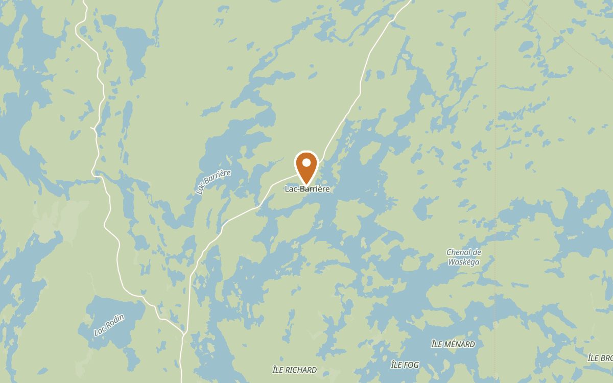 Pavillon Deer Horn — locator map