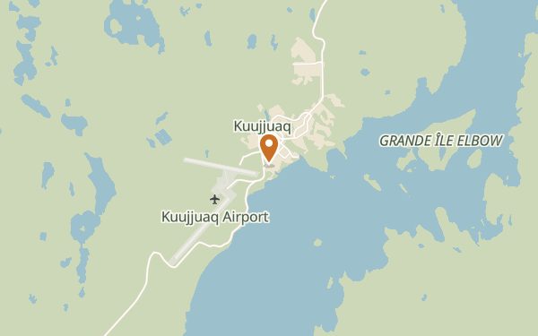 Carte — La Pourvoirie Caribou de Kuujjuaq