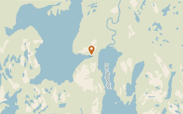 Carte — Pourvoirie Napetipi Rivière