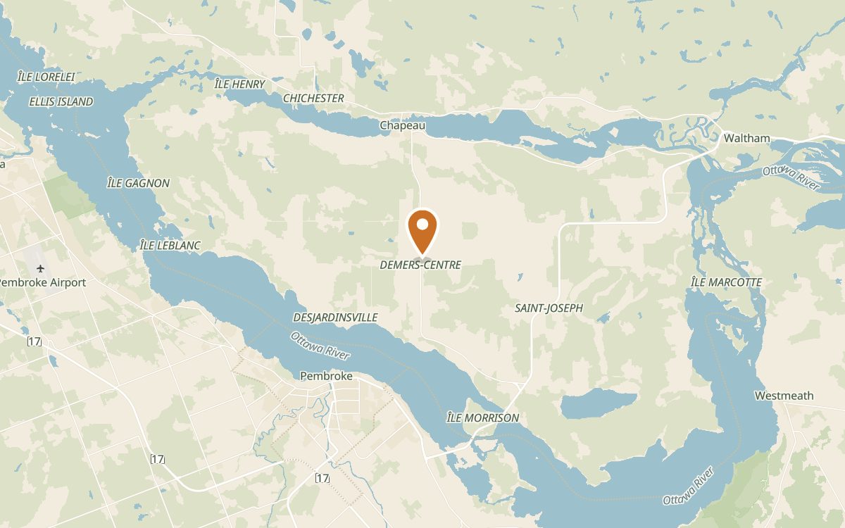 Sheenboro Outfitters — locator map