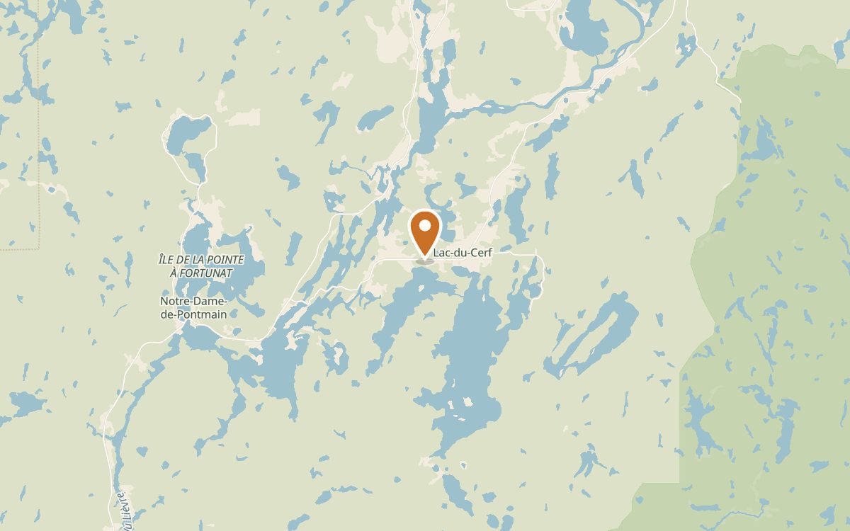 Chalets Bon Repos — locator map