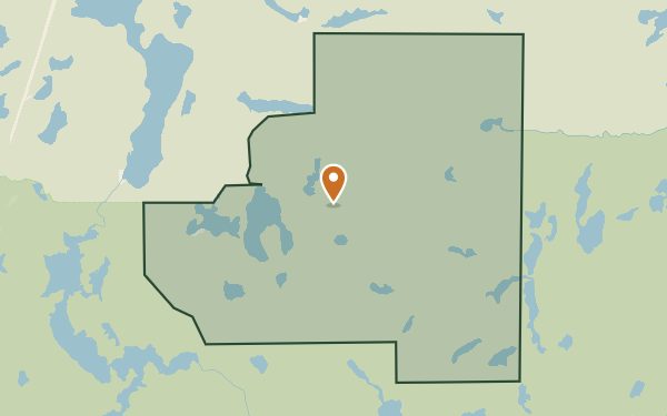 Carte — Pourvoirie du Lac au Loup Blanc